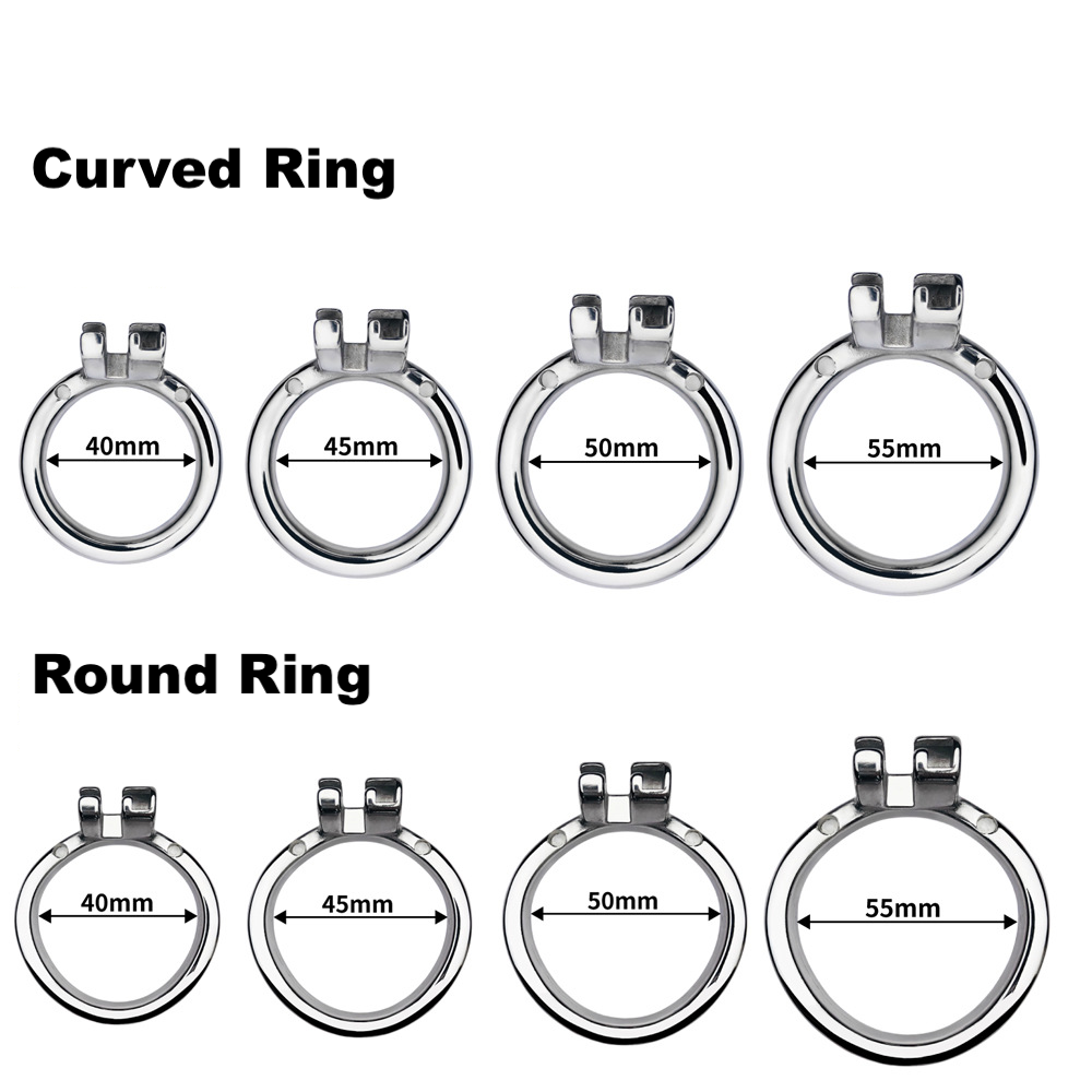 Vent-Cut Chastity Cage with Pussy Silicone Catheter