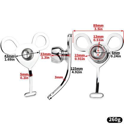 Tiny Inverted Chastity Cage with PU Belt Negative Cock Cage for Sissy Crossdressers