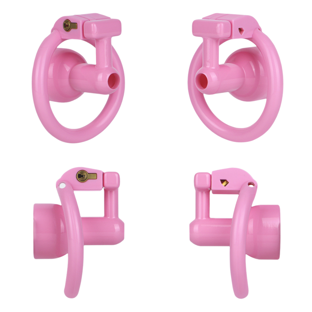 Ultra-Light Hard Resin Inverted Chastity Cage for Men and Sissy Negative Cock Cage