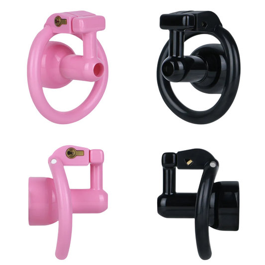 Ultra-Light Hard Resin Inverted Chastity Cage for Men and Sissy Negative Cock Cage