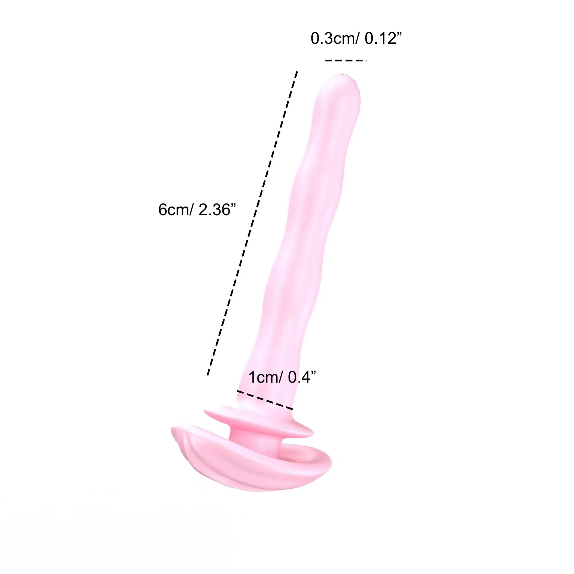 Pink Chastity Cage with Removable Silicone Spikes and 5 Size Penis Rings - ChastityBondage