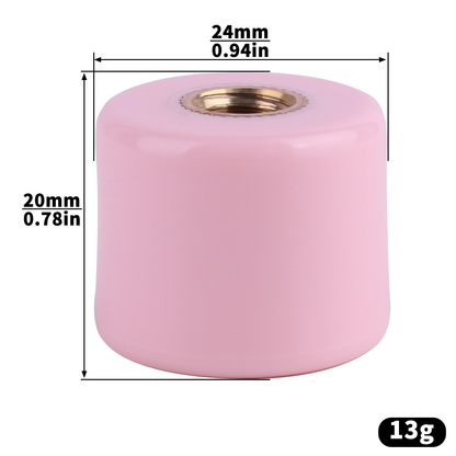 Pink Clitoris Chastity Cage with Detachable Inverted Plug for Sissy Crossdressers