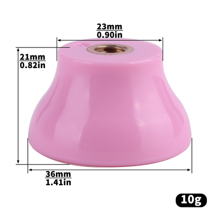 Pink Clitoris Chastity Cage with Detachable Inverted Plug for Sissy Crossdressers