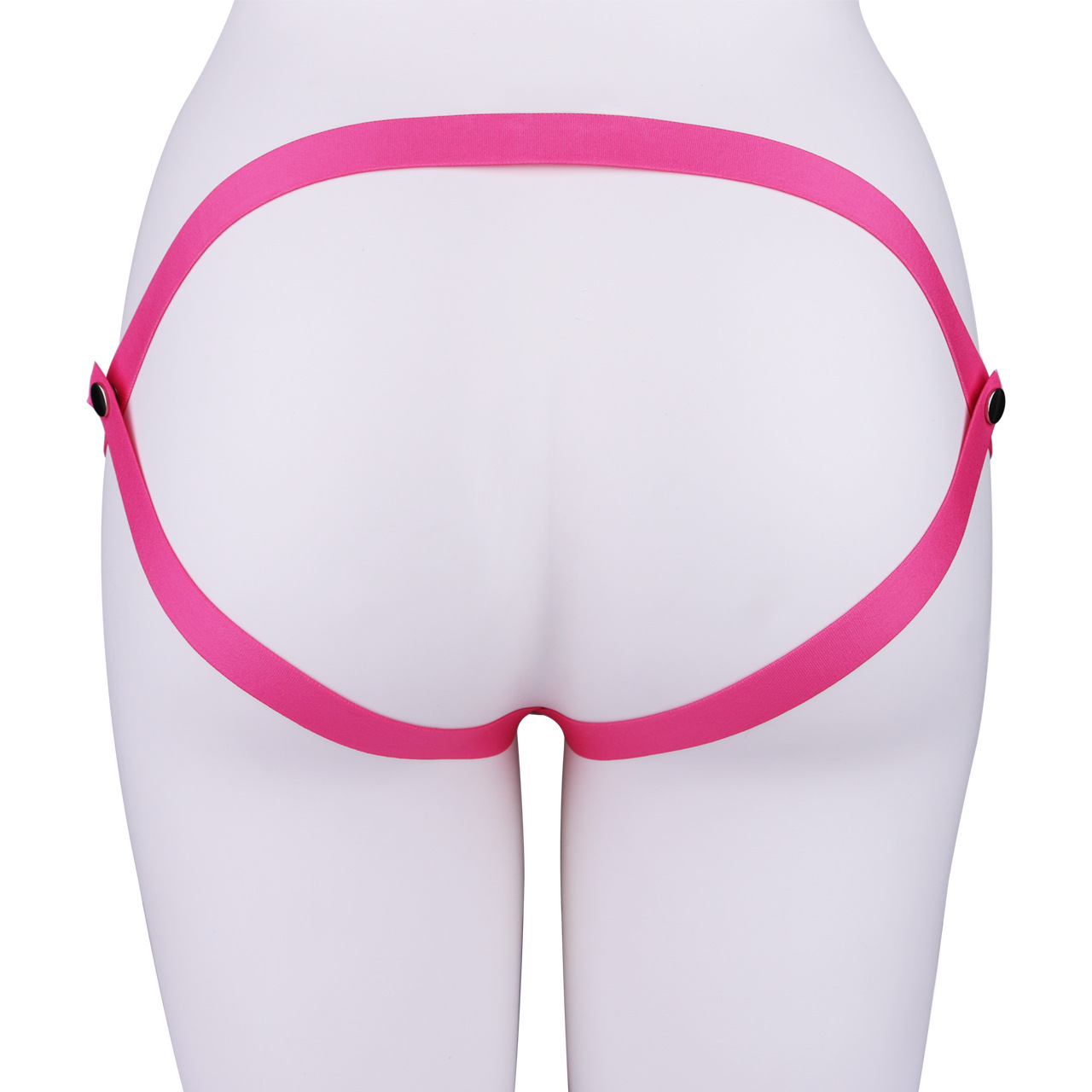 Pink Nude Clitoris Pussy Chastity Cage with Detachable Inverted Plug for Sissy Crossdressers