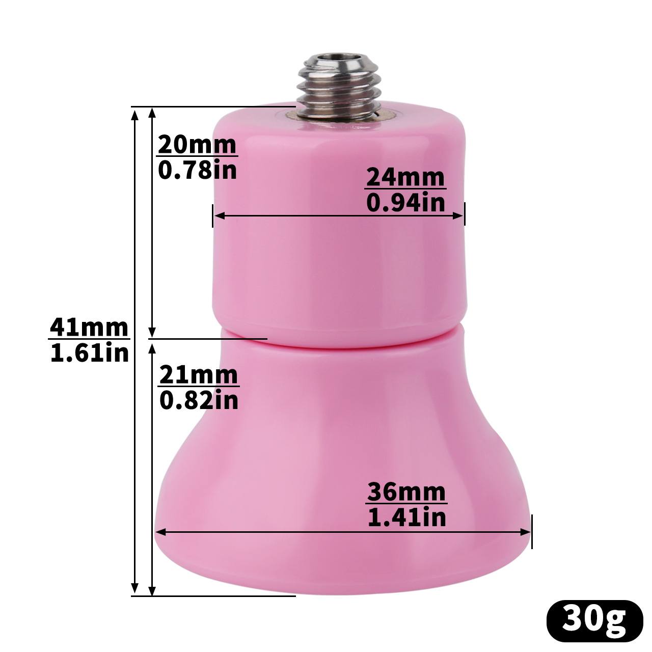 Pink Clitoris Chastity Cage with Detachable Inverted Plug for Sissy Crossdressers