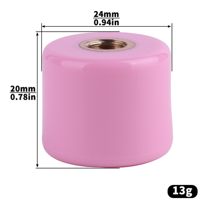 Pink Clitoris Chastity Cage with Detachable Inverted Plug for Sissy Crossdressers