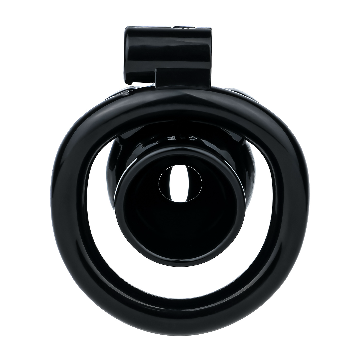 Black Penis-Shaped Inverted Chastity Cage for Men