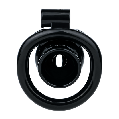Black Penis-Shaped Inverted Chastity Cage for Men
