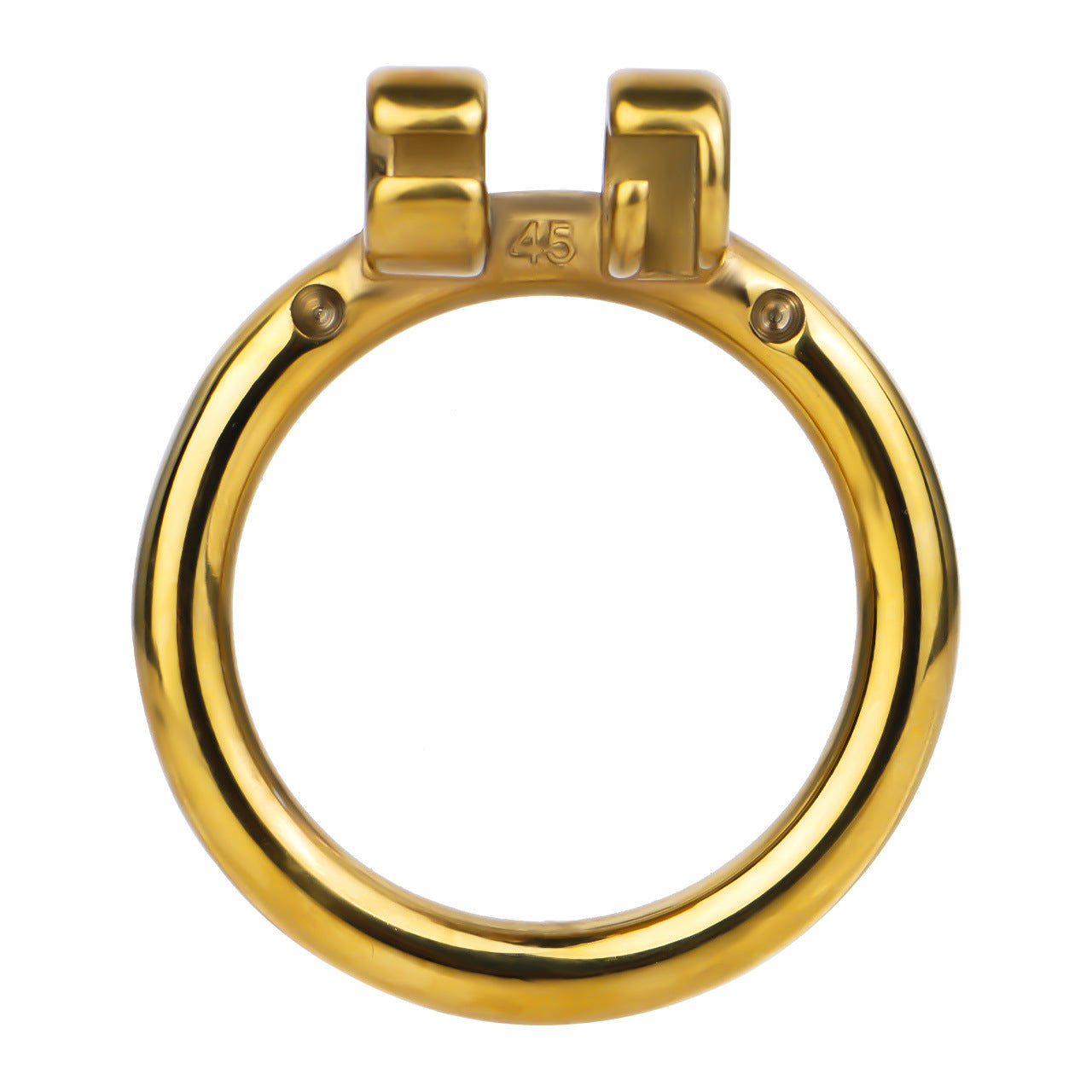 Gold Metal Cobra Chastity Cage - S/M/L - ChastityBondage