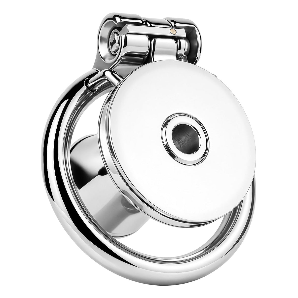 Flat & Inverted  Stainless Steel Chastity Cage - Small to Large Inverted Plugs