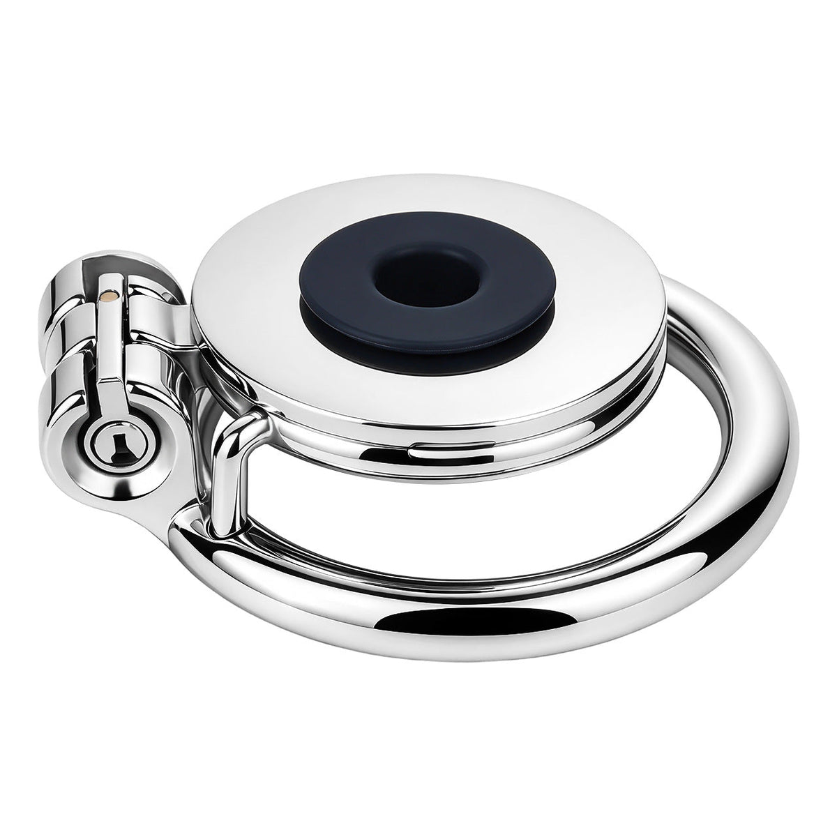Flat & Inverted  Stainless Steel Chastity Cage - Small to Large Inverted Plugs