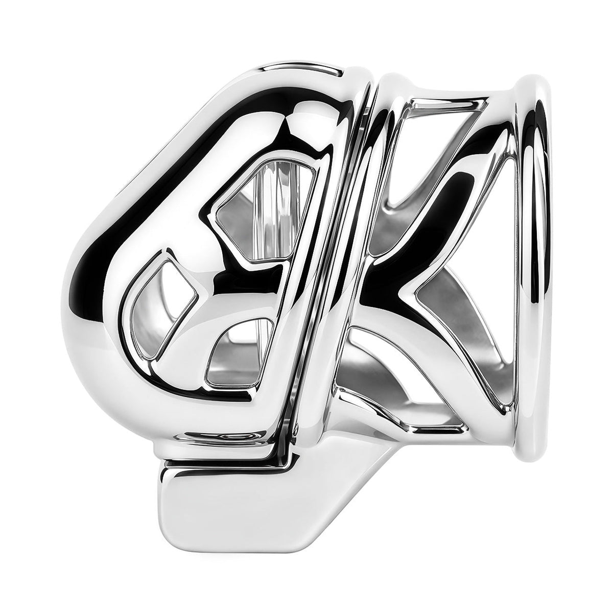 Glans Chastity Cage with Key Lock | Stainless Steel Glans Lock for Men