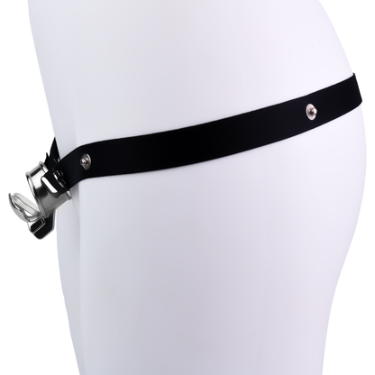 Flat Glans Chastity Lock for Men Male Penis Cock Cage Sex Toy for Gay Sissy Femboys