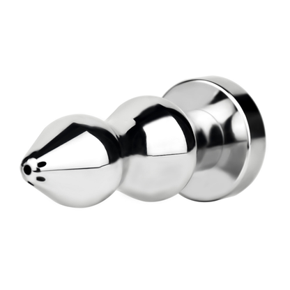 Urethral Inverted Chastity Cage with Detachable Anal Plug Negative Cock Cage for Dual Chastity Play