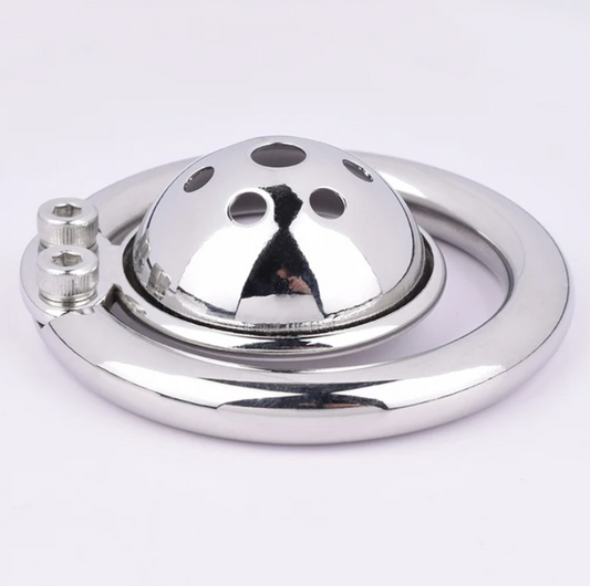 Male Urethral Sound Chastity Cage Hemisphere Penis Cage