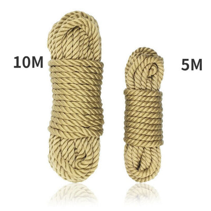 5M&10M Soft Cotton Rope For BDSM Restraint and Body Harness Binding - ChastityBondage