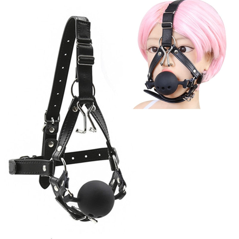 Bondage Harness Mouth Gag