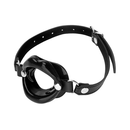 Open Mouth Gag Blowjob Toy: Female Silicone Lips O Ring for Oral Fetish BDSM Bondage Restraints and Erotic Play - ChastityBondage