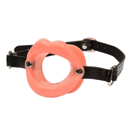 Open Mouth Gag Blowjob Toy: Female Silicone Lips O Ring for Oral Fetish BDSM Bondage Restraints and Erotic Play - ChastityBondage