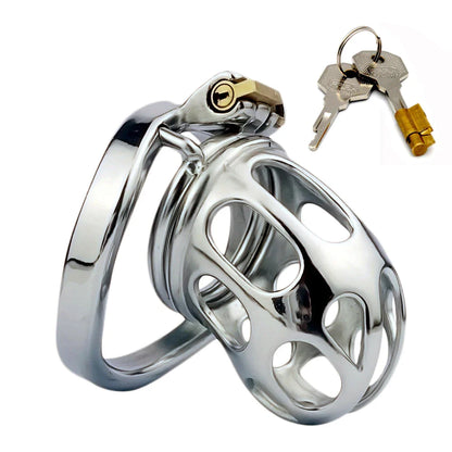 metal cobra chastity cage for men