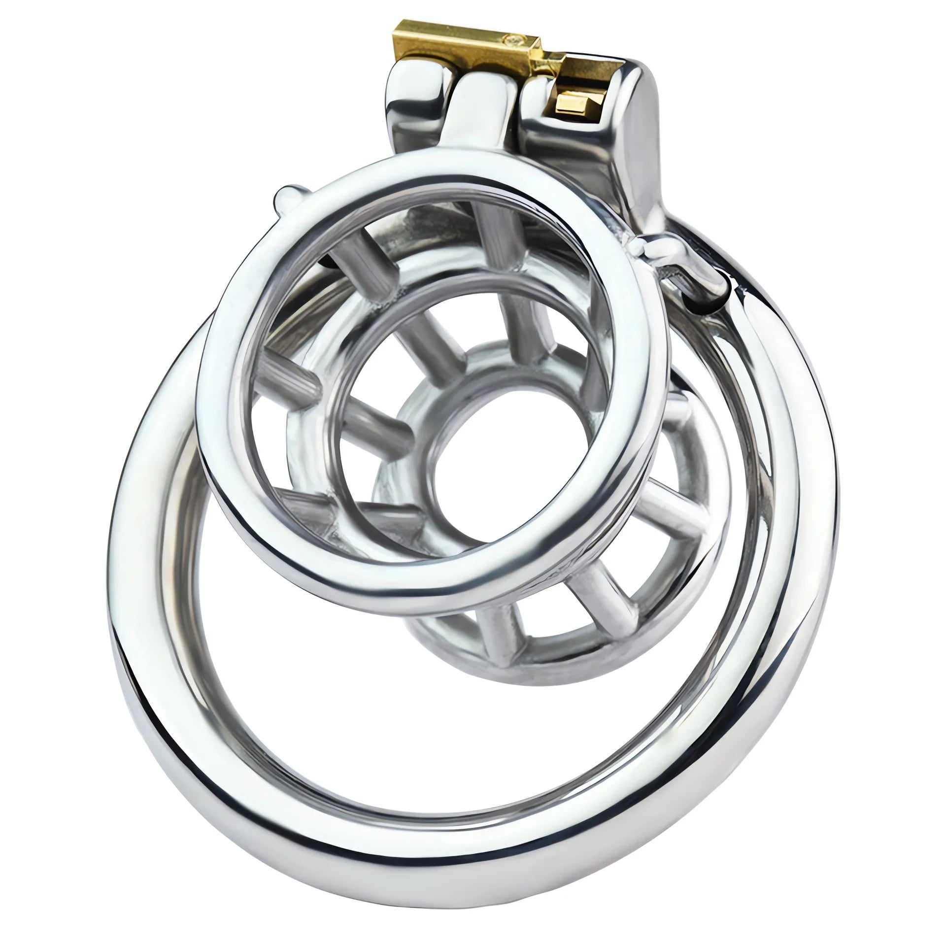 negative chastity cage stainless steel