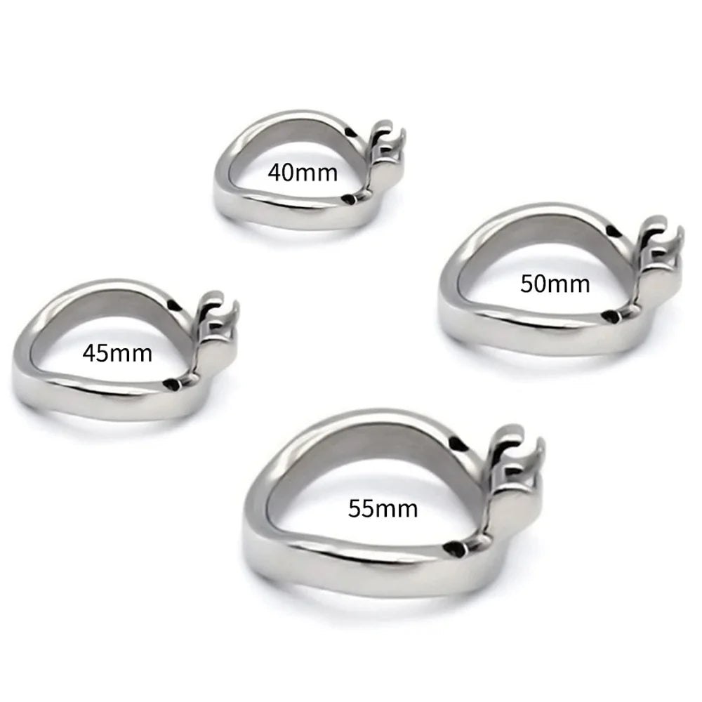 cobra chastity cage for men stainless steel chastity device