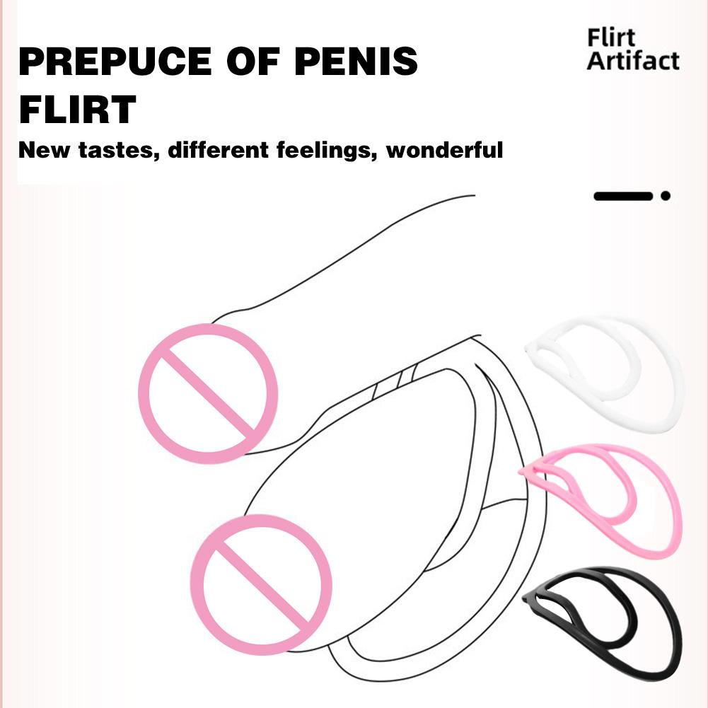 Sissy FUFU CLIP Panty Chastity Cage Clip Male Chastity Training
